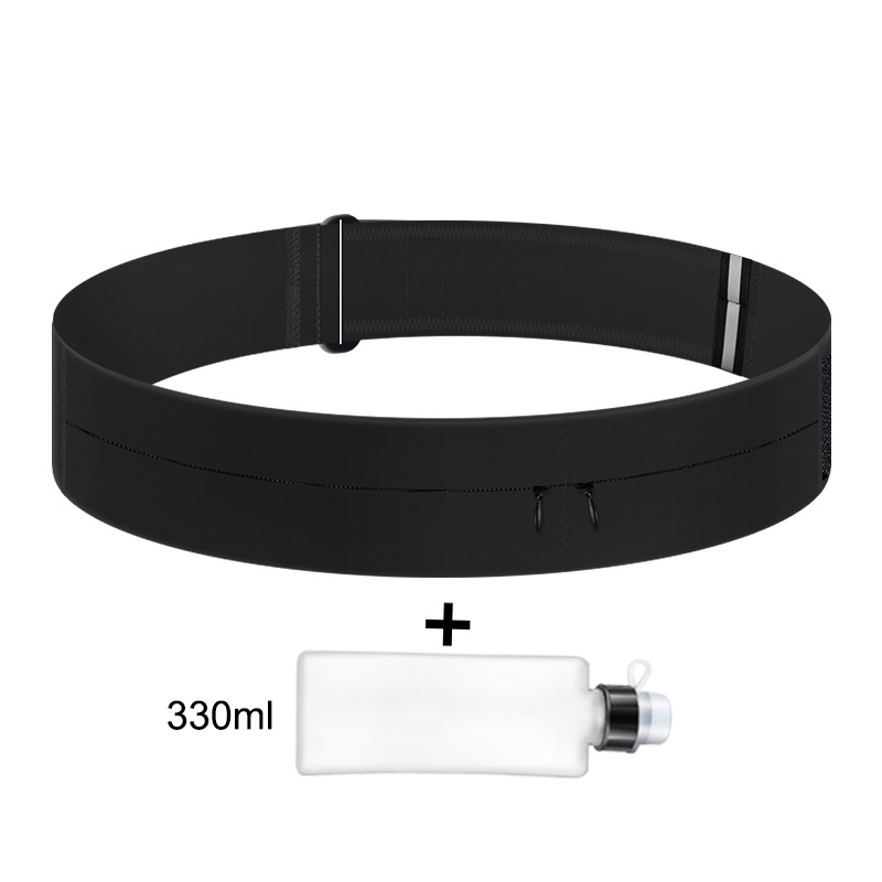 Weight Lifting Belt - ランニングベルトウエストバッグウォーターボトル付き女性スポーツファニーパック男性電話ポーチジョギングジムバッグ水分補給実行アクセサリー