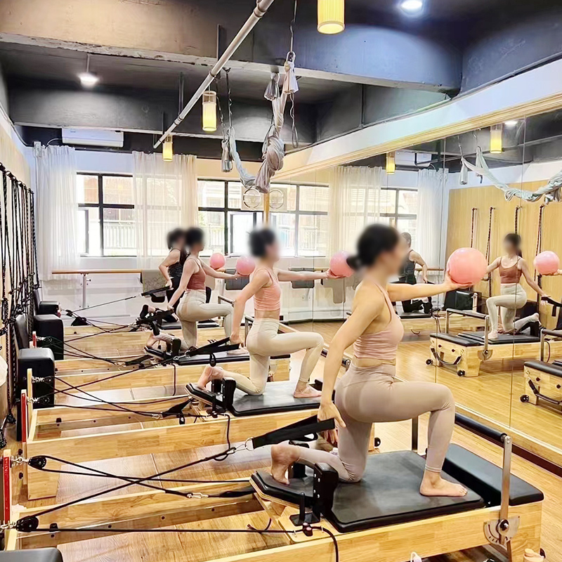 Yoga Fitness Pilates Reformer - 2025年最新ピラティス・リフォーマー器具 ホームジム ヨガ ピラティス器具 フィットネス・リフォーマー スタジオ用