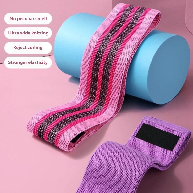 臀筋トレーニングヒップ抵抗バンドニット滑り止め弾性ループヨガ - Yoga Fitness Class のレビューと価格