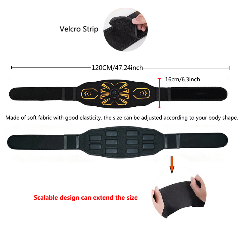 スマート腹筋トレーナー マッスルトナー ウエストアブドミナル - Weight Lifting Belt のレビューと価格