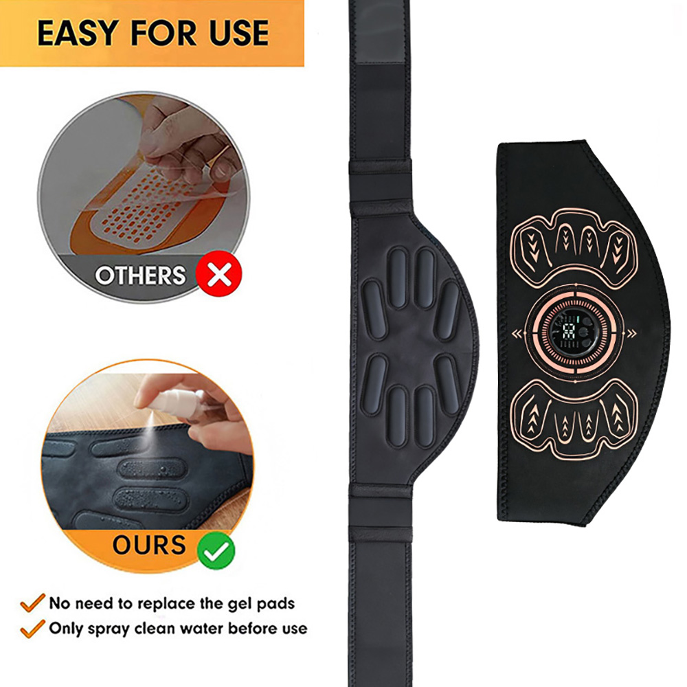 スマートフィットネスベルト 筋肉トーナー 腹筋トレーナー U - Weight Lifting Belt のレビューと価格