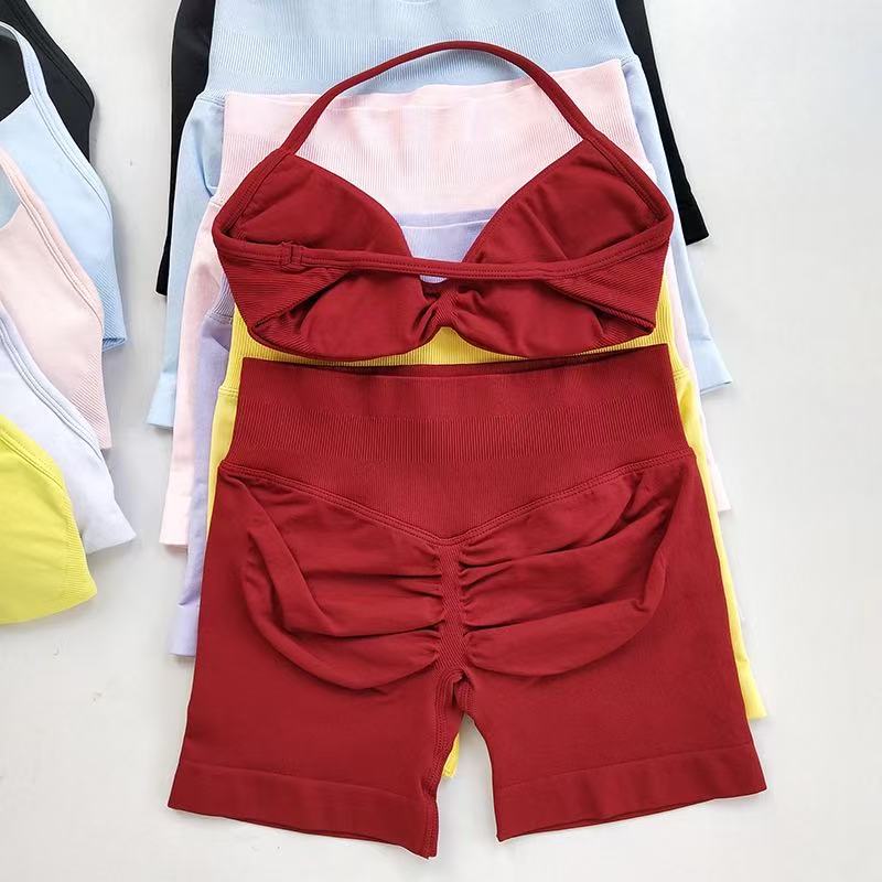 HISTELLO スポーツセットピース女性ストラップ付きジム - Yoga Fitness Kleidung のレビューと価格