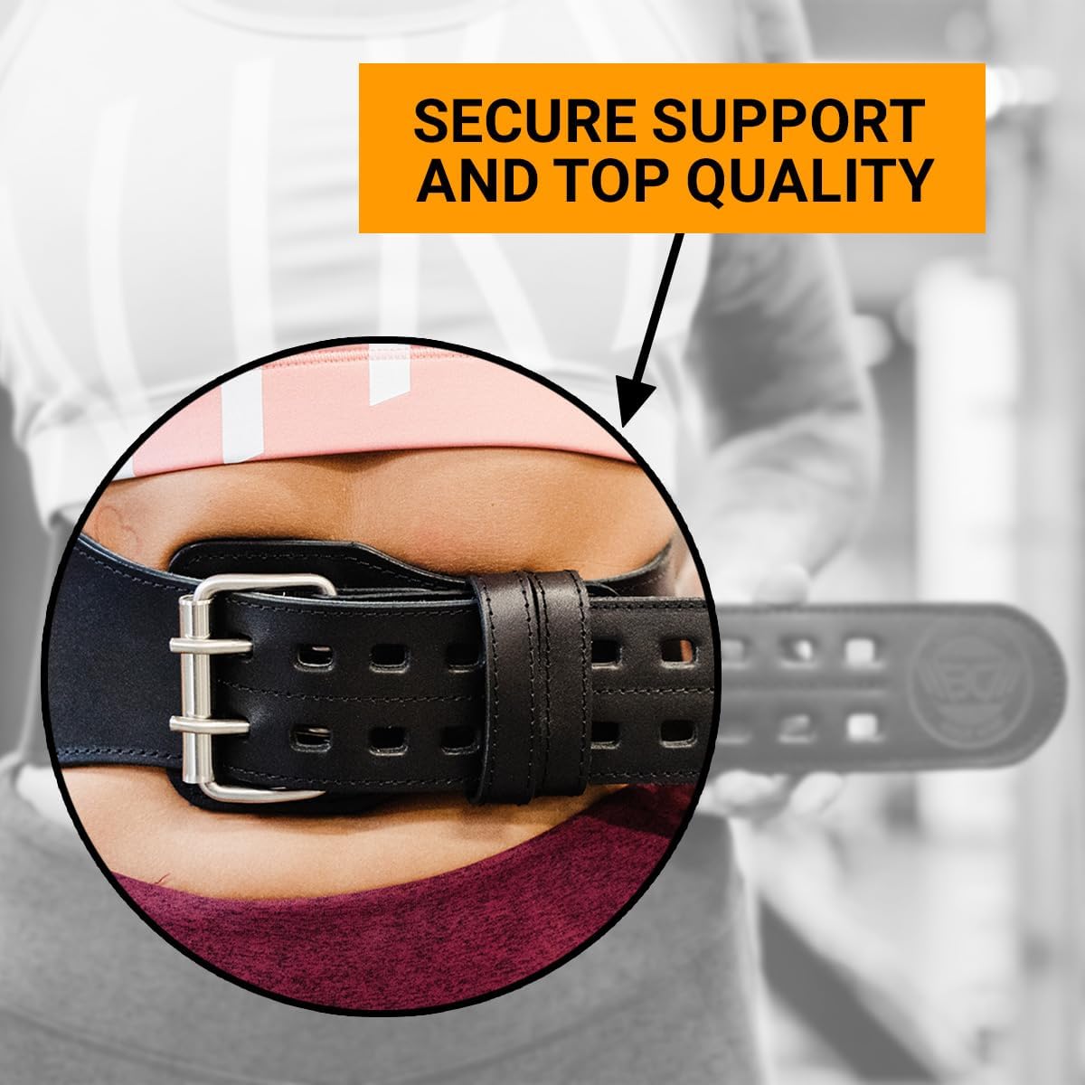 ジムでのトレーニング用レザーウェイトリフティングベルト、レザ - Weight Lifting Belt のレビューと価格