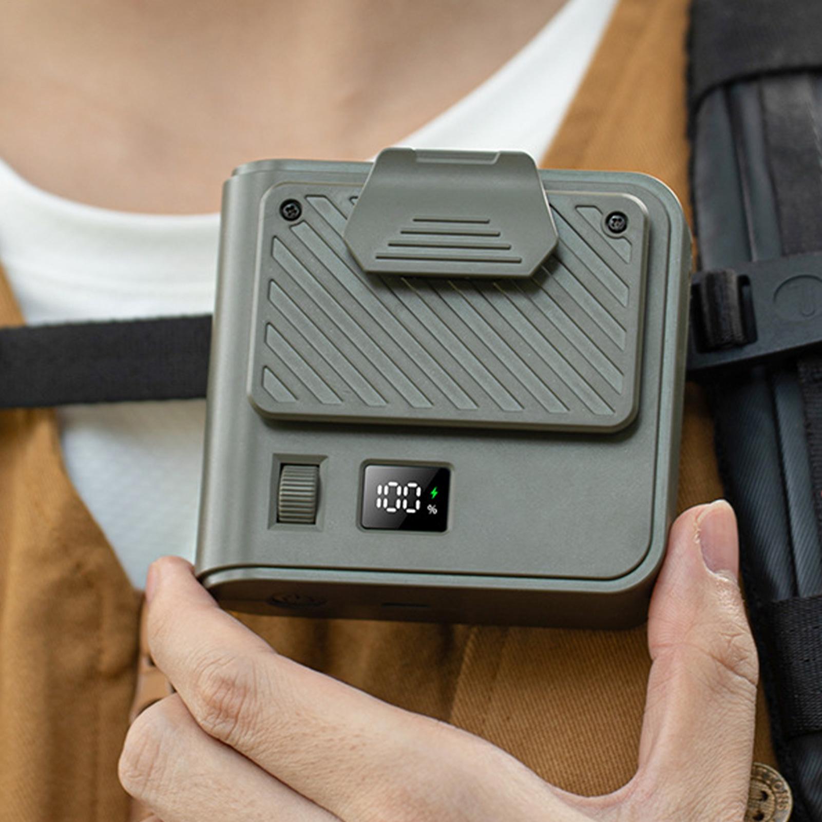 充電式携帯扇風機、ウェアラブルベルト型パーソナルファン、夏の - Weight Lifting Belt のレビューと価格