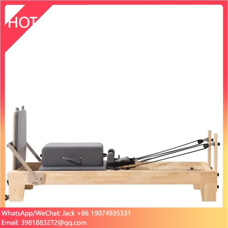 ホームジム プロ仕様 ヨガトレーニングベッド 木製器具 フィ - Yoga Fitness Pilates Reformer のレビューと価格