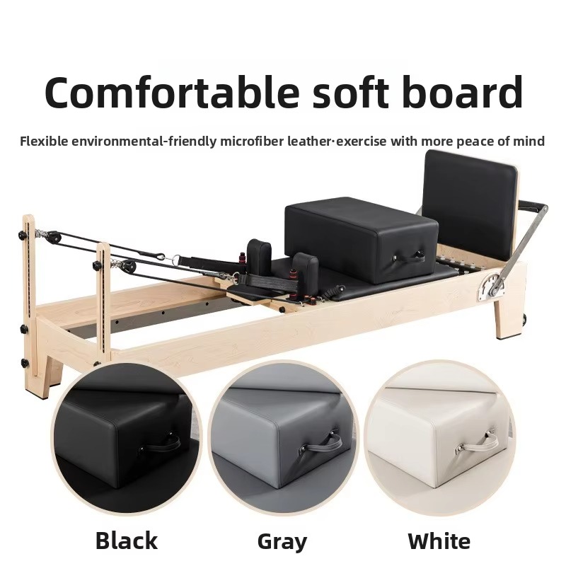 高品質メープル製ピラティスリフォーマーベッド ヨガフィットネ - Yoga Fitness Pilates Reformer のレビューと価格