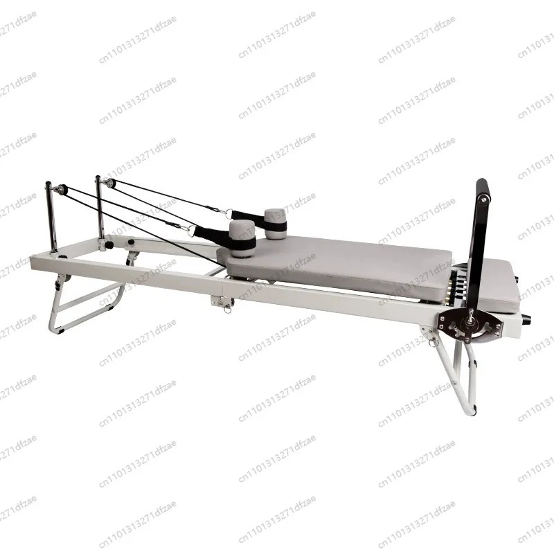 ホームフィットネスピラティスリフォーマー器具、折りたたみ式大 - Yoga Fitness Pilates Reformer のレビューと価格