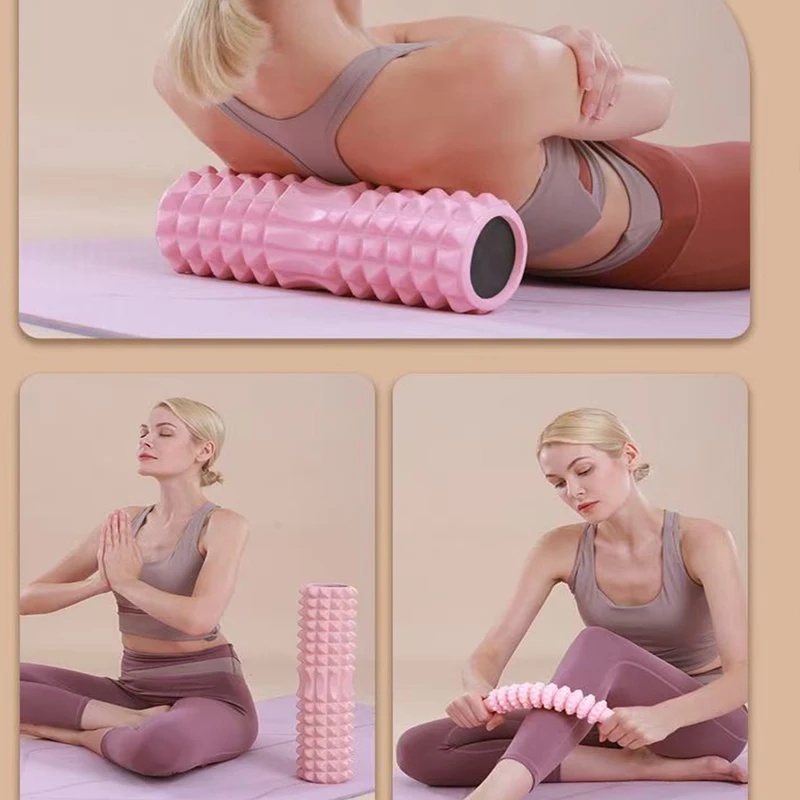 中空フォームローラー 45 センチメートルヨガブロックマッサ - Yoga Fitness Trainer のレビューと価格