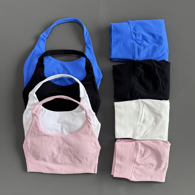 HISTELLO 2 ピースヨガセット女性シームレスパッド入 - Yoga Fitness Kleidung のレビューと価格