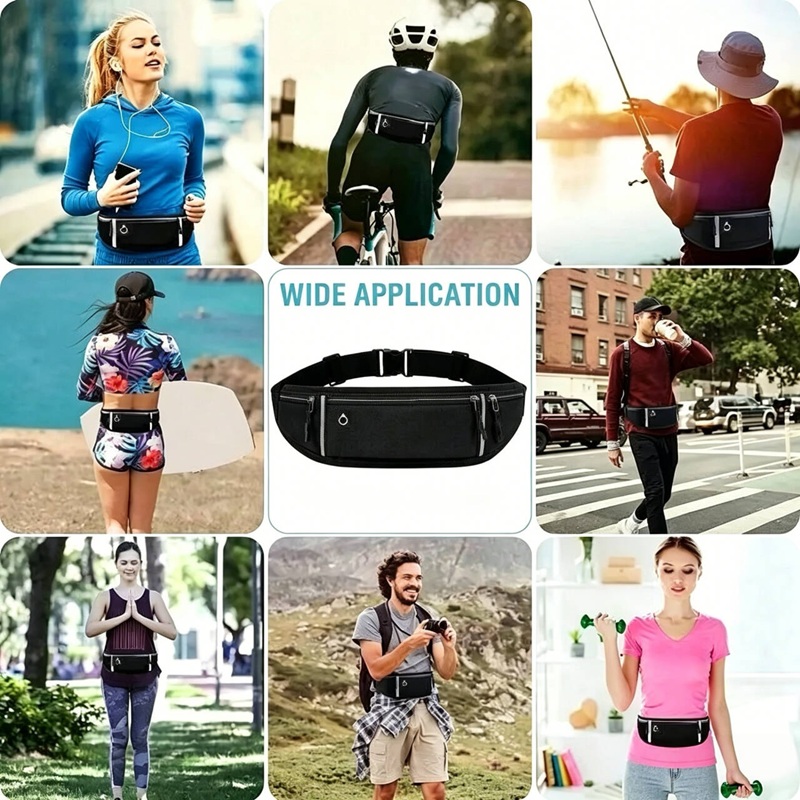 プロのランニングウエストバッグスポーツベルトポーチ携帯電話ケ - Weight Lifting Belt のレビューと価格