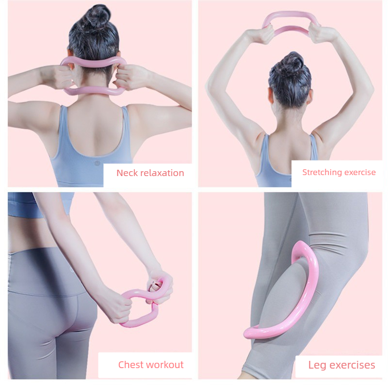 プラティヨガリングショルダーストレッチトレーナー筋肉リラクゼ - Yoga Fitness Trainer のレビューと価格