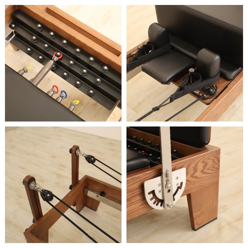 カスタムメイド高品質フィットネス機器ピラティスリフォーマーウ - Yoga Fitness Pilates Reformer のレビューと価格